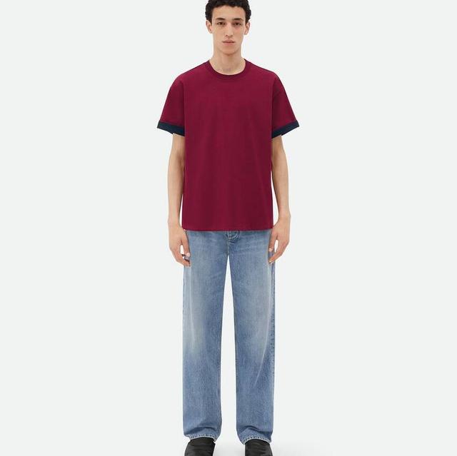 Double Layer Relaxed Cotton T-Shirt
