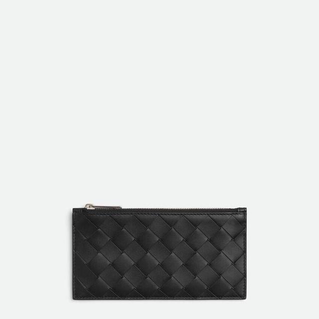Intrecciato Long Zippered Card Case