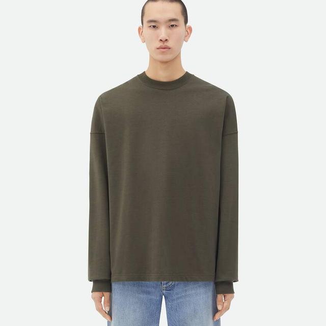 Jersey Oversized Long Sleeve T-Shirt