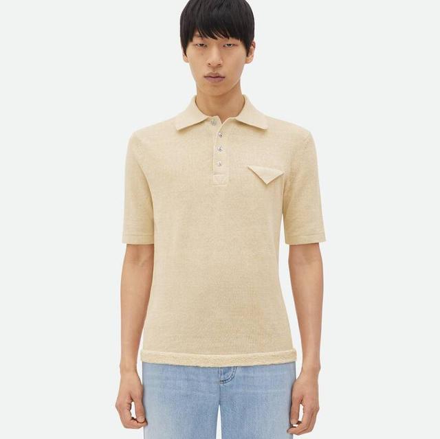Slim Fit Light Linen Polo