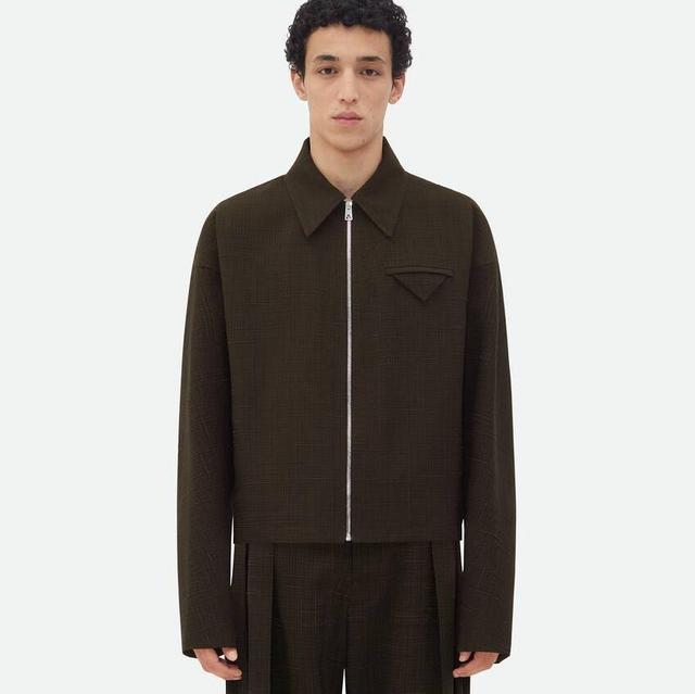 Viscose and Silk Criss-Cross Kimono Jacket