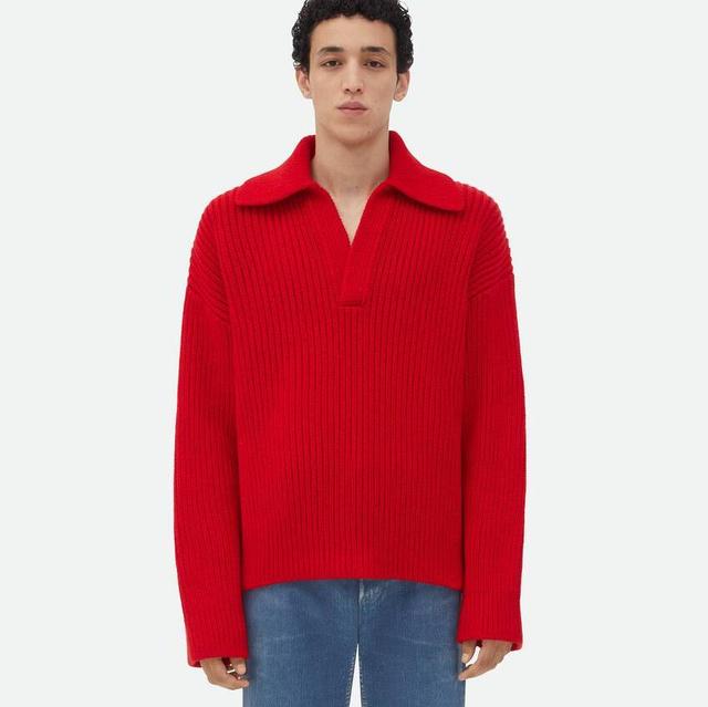 Wool and Cashmere Polo