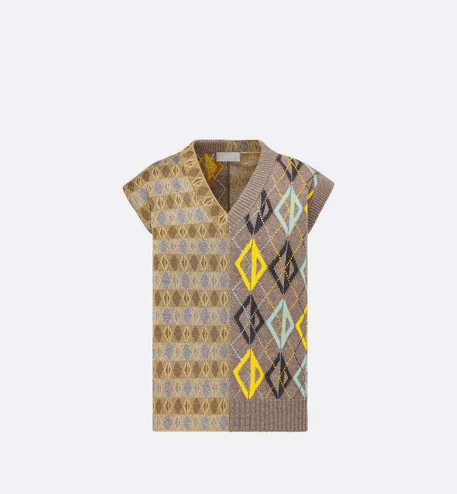 Cd Diamond Sleeveless Sweater