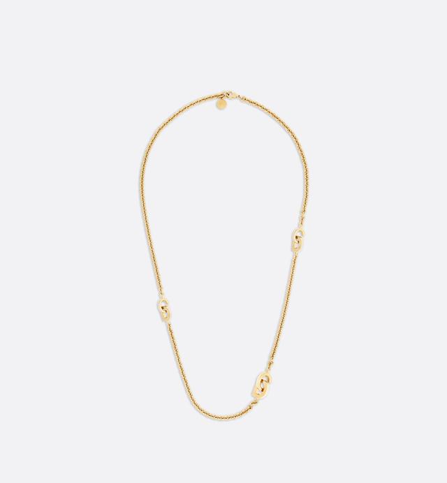 Cd Lock Long Necklace
