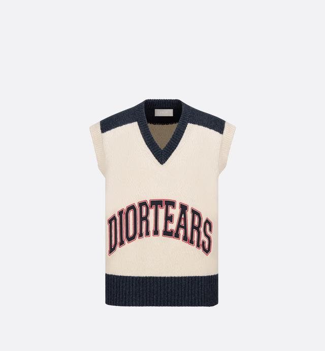 Dior Tears Sleeveless Sweater