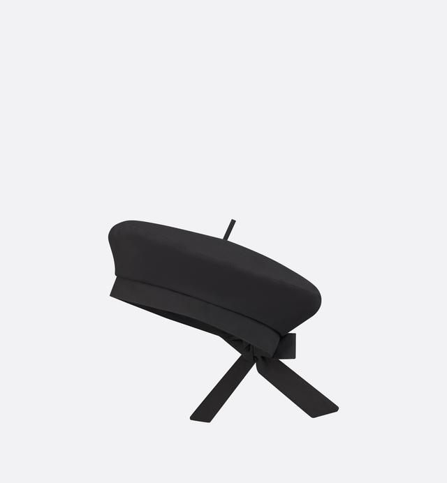Dior Arty Dior Oblique Beret With Bow