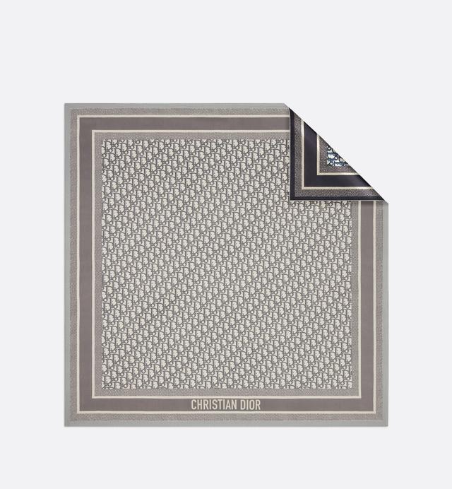 Dior Oblique Diortwin 90 Square Scarf