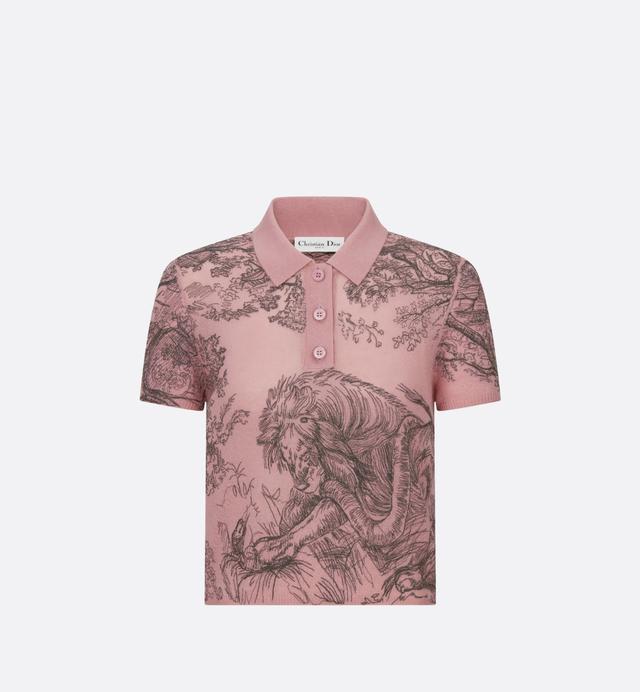 Dioriviera Cropped Polo Shirt