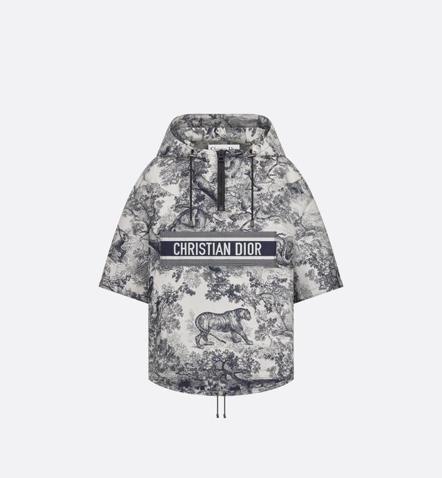 Dioriviera Short-Sleeved Hooded Short Anorak