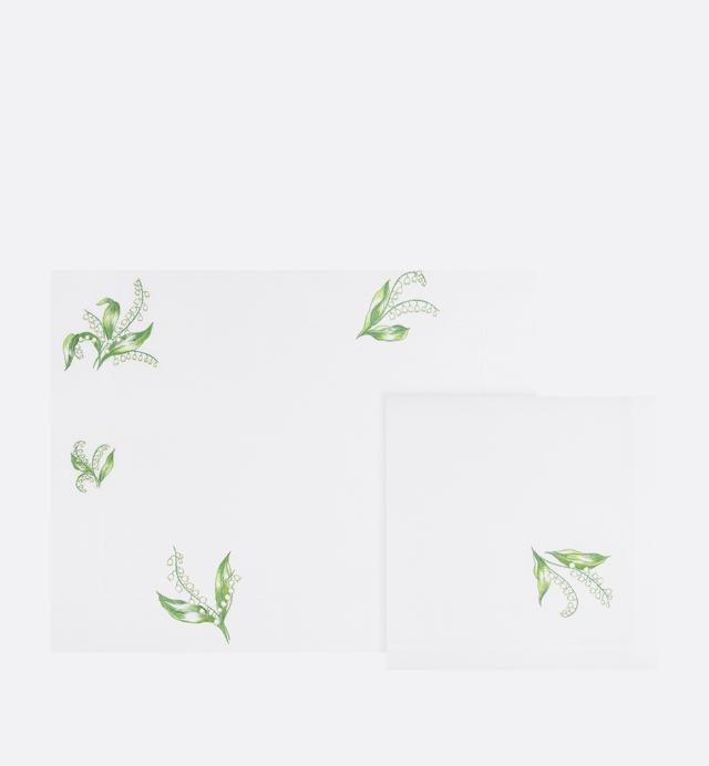 Embroidered Placemat and Napkin Set