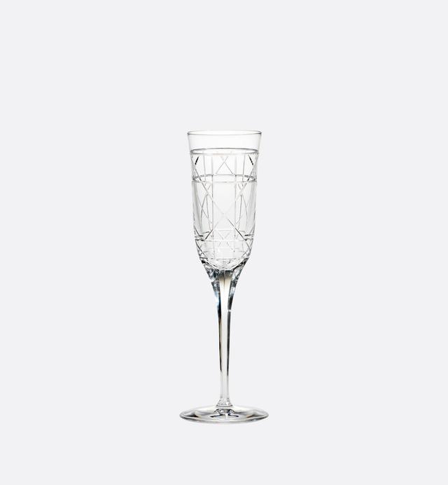 Engraved Champagne Flute