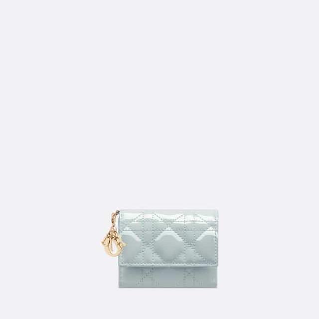 Lady Dior Lotus Wallet
