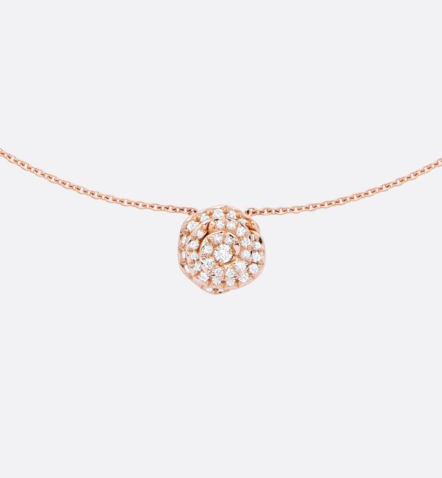 Large Rose Dior Couture Necklace