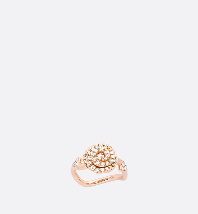 Large Rose Dior Couture Ring