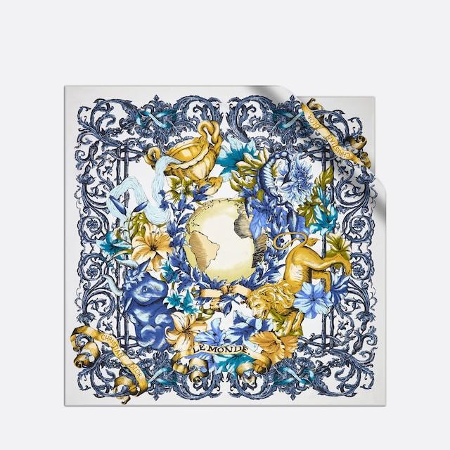 Le Monde 90 Square Scarf