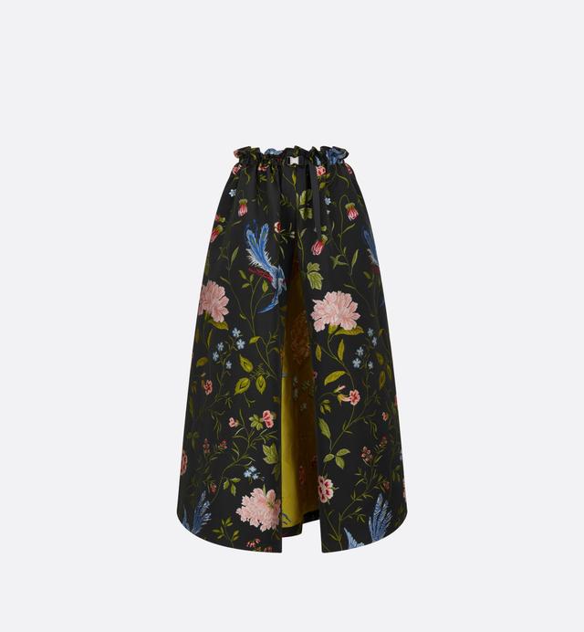 Long Open-Front Skirt