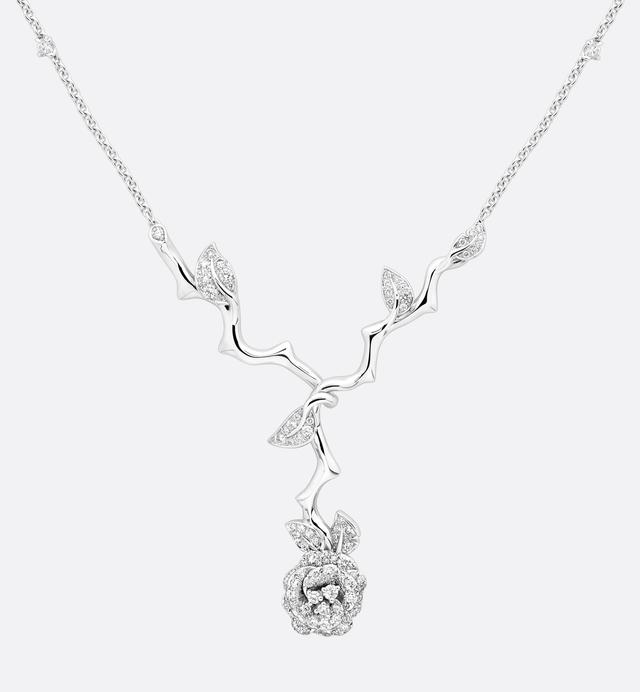 Medium Rose Dior Bagatelle Necklace