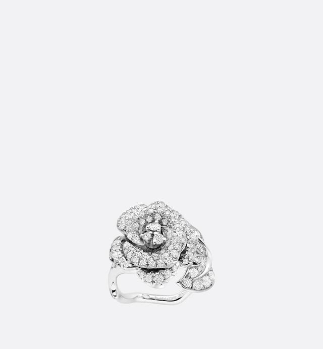 Medium Rose Dior Bagatelle Ring