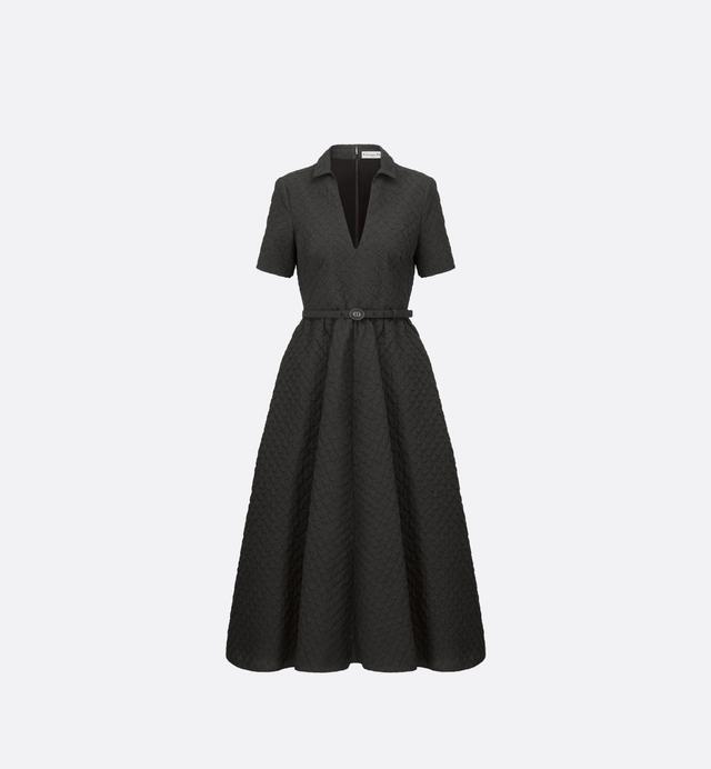 Mid-Length Belted Dress
