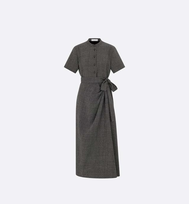 Mid-Length Draped Dress