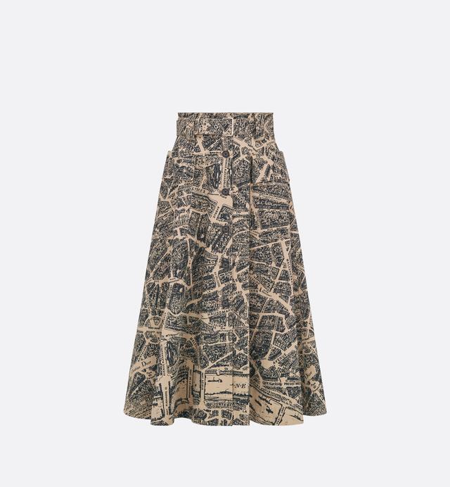 Mid-Length Flared Skirt