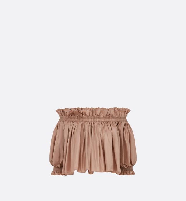 Off-the-Shoulder Smocked Top