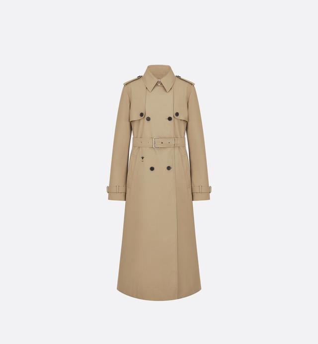 Pleated Trench Coat