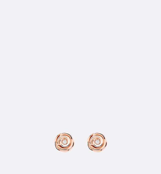 Small Rose Dior Couture Earrings
