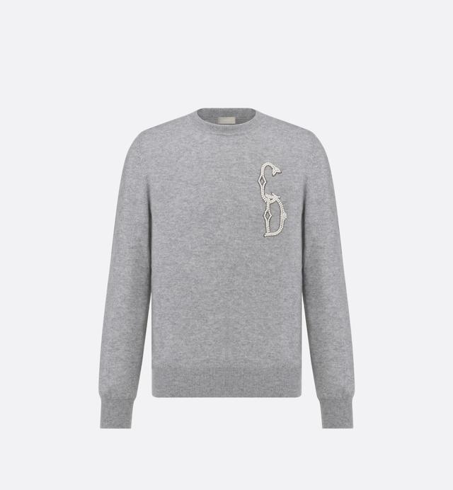 Sweater With Cd Interlaced Signature