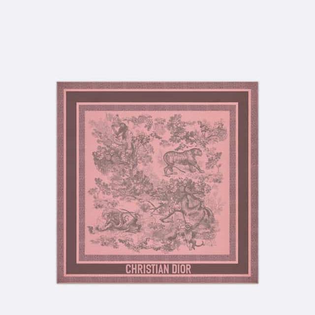 Toile De Jouy Sauvage 70 Square Scarf