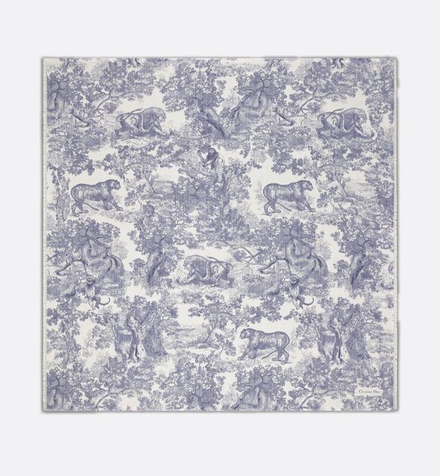 Toile De Jouy Sauvage Chiné Shawl