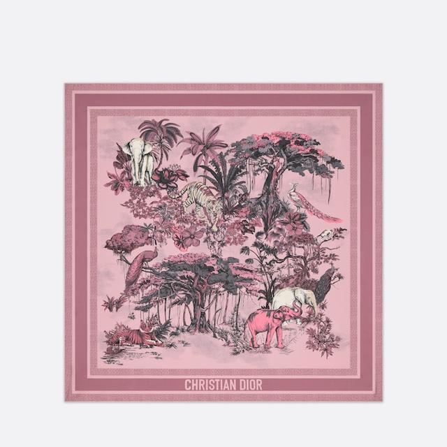 Toile De Jouy Voyage 90 Square Scarf