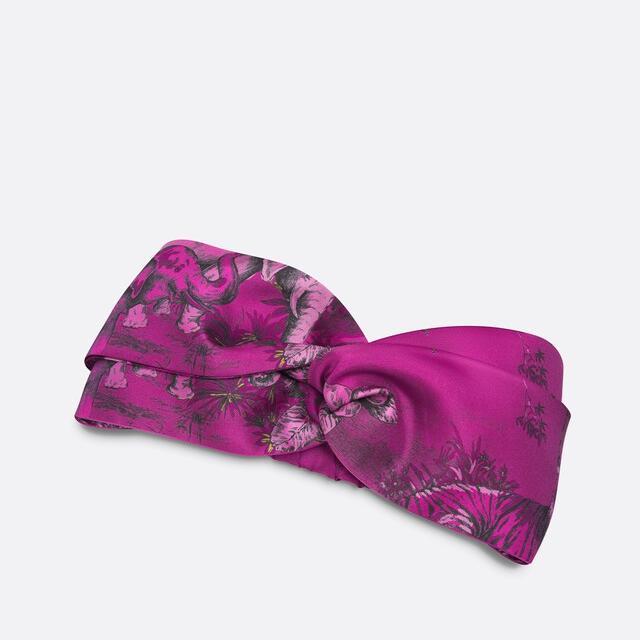 Toile De Jouy Voyage Dior Silk Band