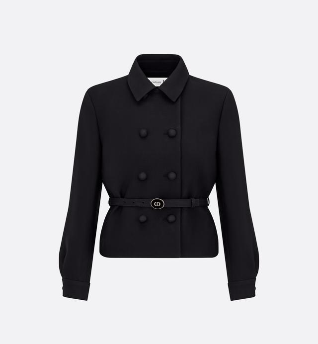 V09 Fitted Jacket With Belt