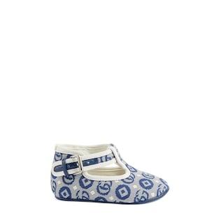 Baby Double G Geometric Ballet Flat