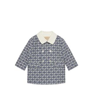 Baby Double G Geometric Cotton Coat