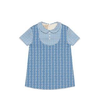 Baby Double G Geometric Jersey Dress