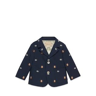 Baby Double G Wool Jacket
