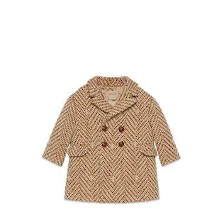 Baby Square G Wool Coat