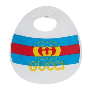 Baby Cotton Bib With Web