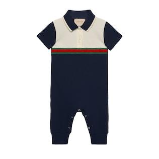 Baby Cotton One-Piece With Web