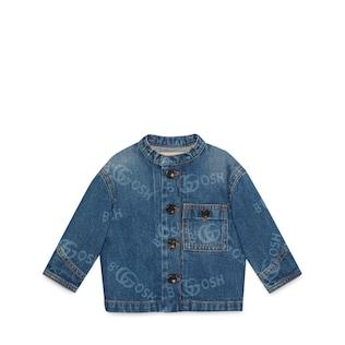 Baby Printed Denim Jacket