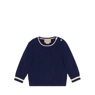 Baby Stitch Cotton Sweater