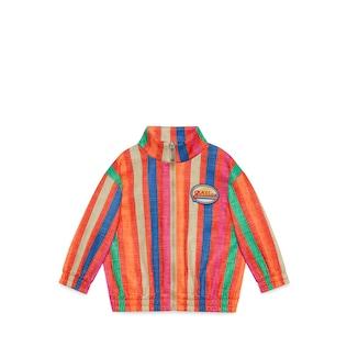 Baby Striped Jersey Jacket