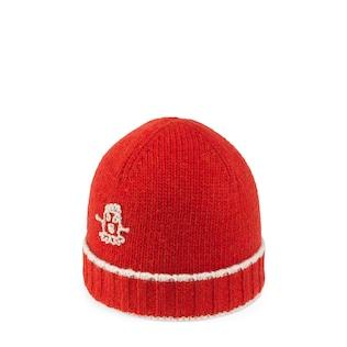 Baby Wool Hat With Embroidery