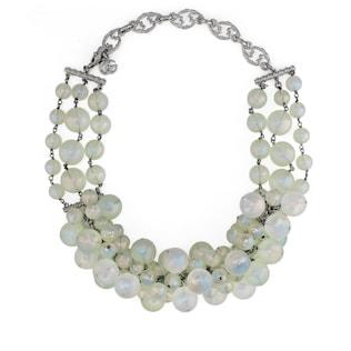 Beaded boule necklace