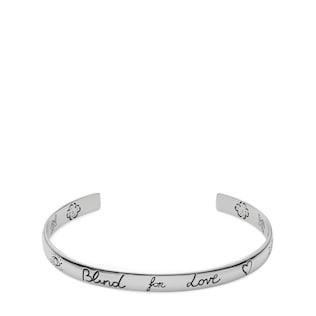 Blind For Love' bracelet in silver