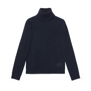 Cashmere Knit Turtleneck Sweater