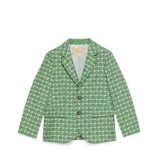 Children's Double G Geometric Jacket