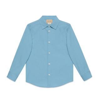 Children's Interlocking G Web Shirt
